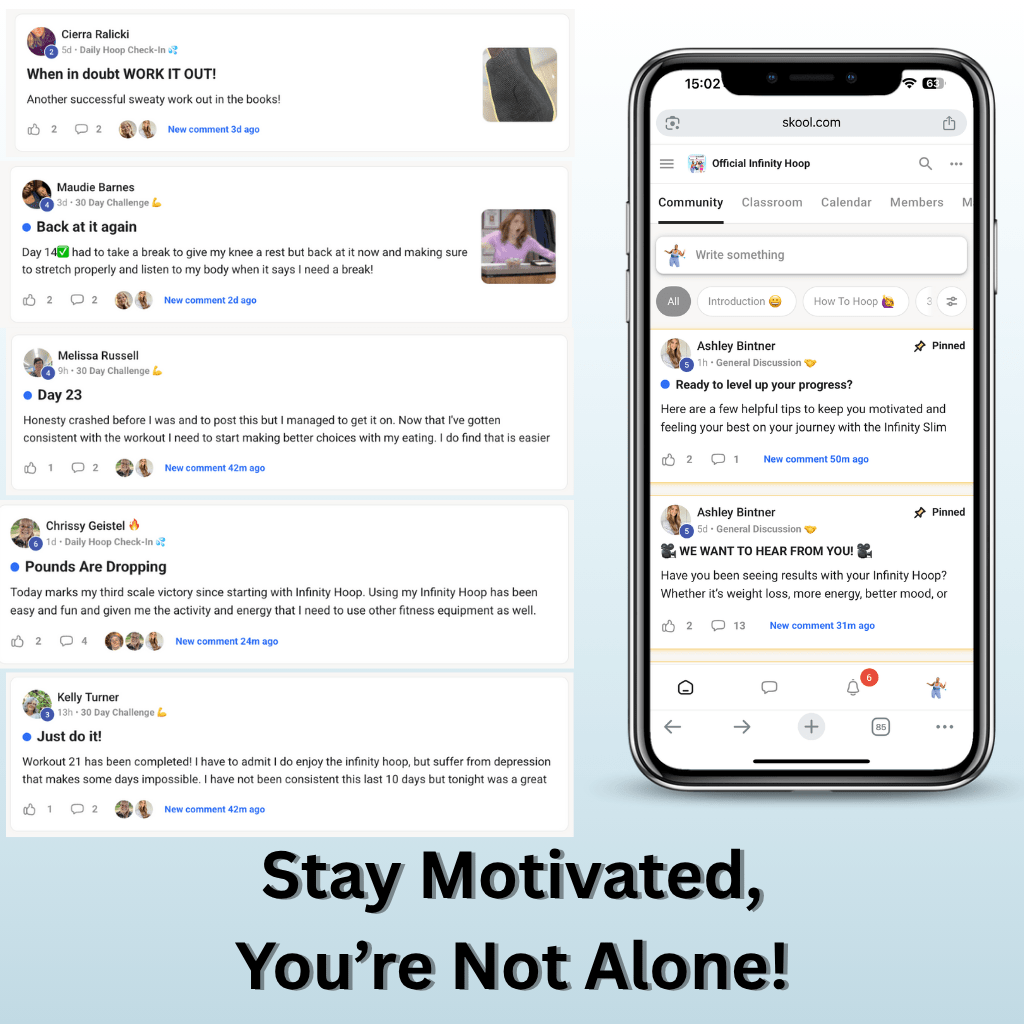 Infinity Hoop™ Community & Workouts