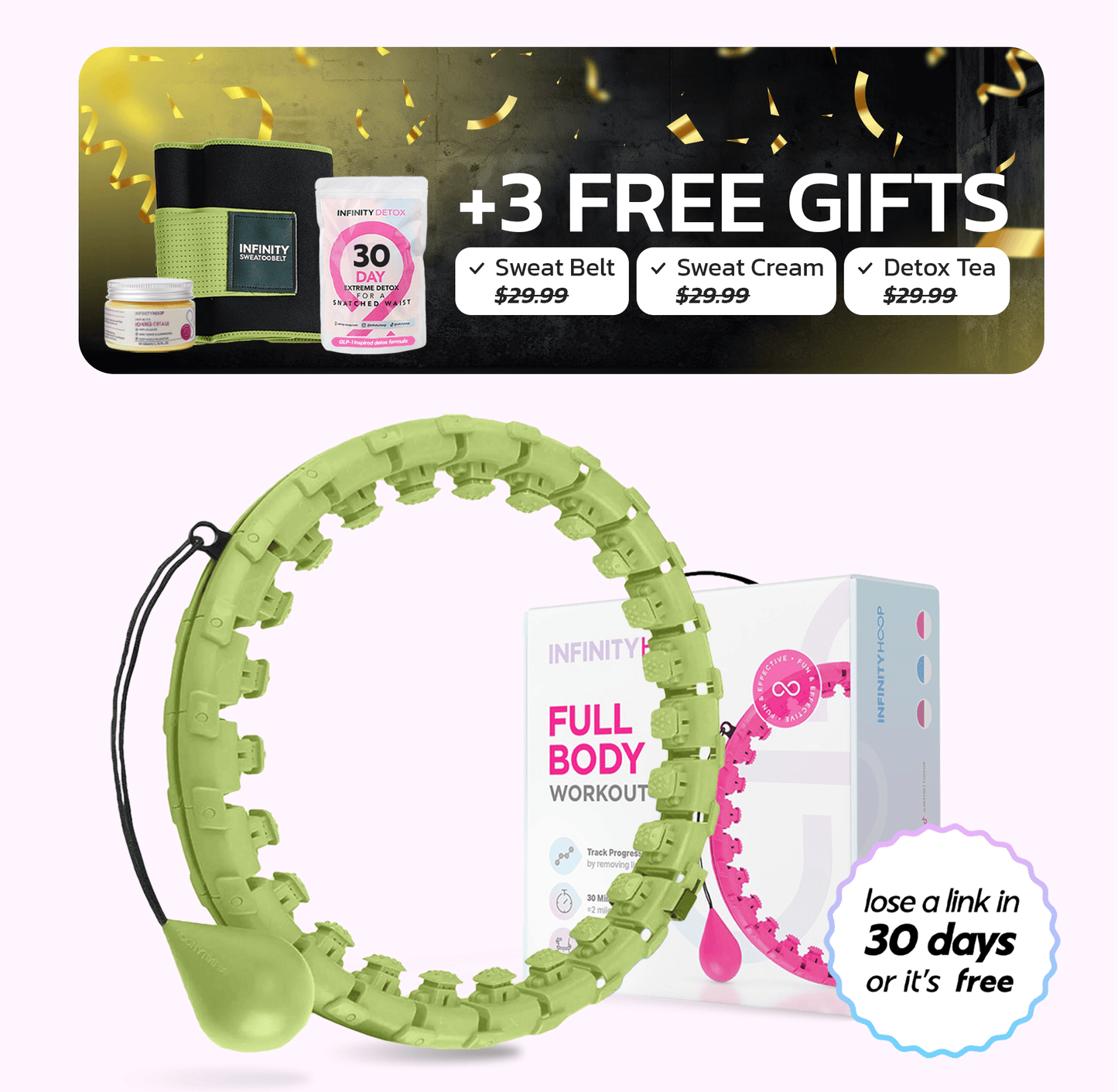 Infinity Hoop™ 30-Day Challenge - New Year, New You SALE